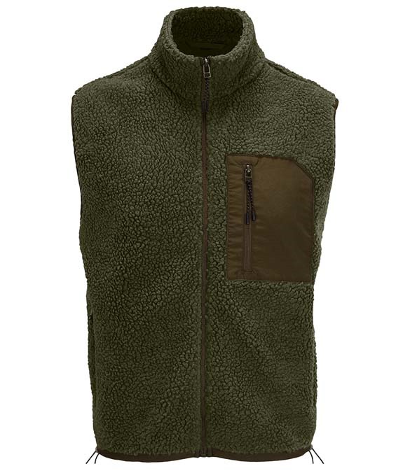 SOL&#39;S Unisex Fury Sherpa Bodywarmer