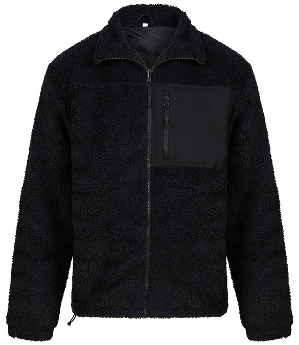Recycled sherpa fleece