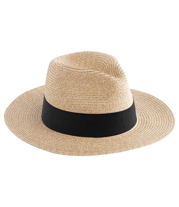 Straw fedora
