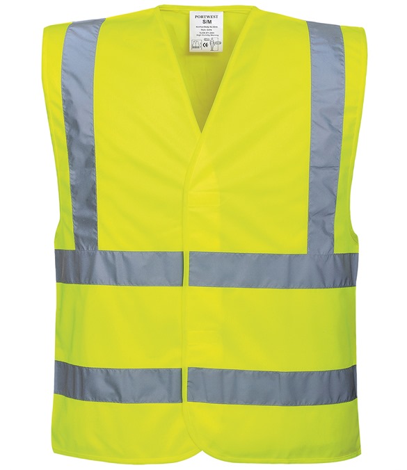 Hi-vis two-band-and-brace vest (C470)