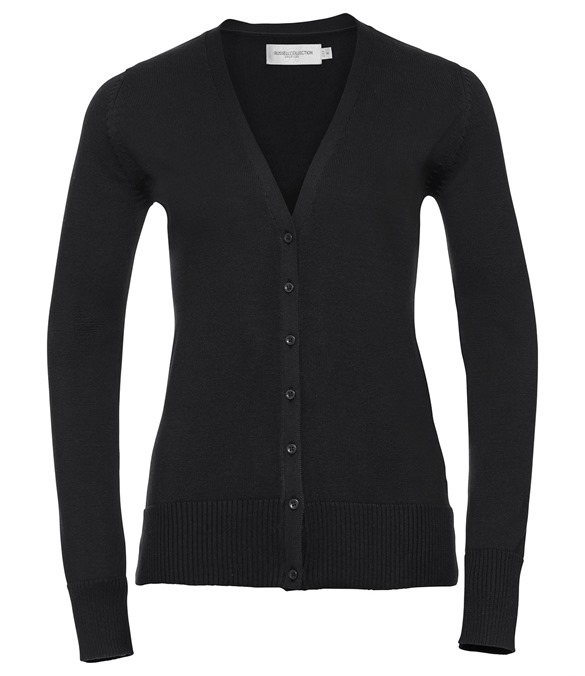 Women's v-neck knitted cardigan