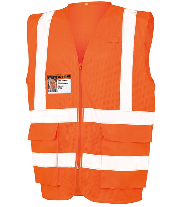 Executive cool mesh safety vest