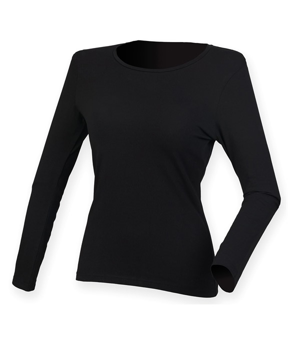 Women's feel good long sleeved stretch t-shirt