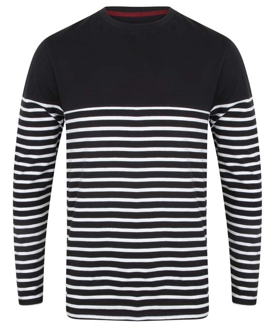 Long sleeve Breton striped T