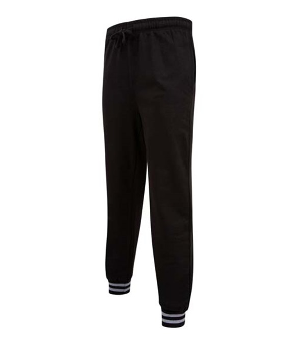 Joggers with striped cuffs