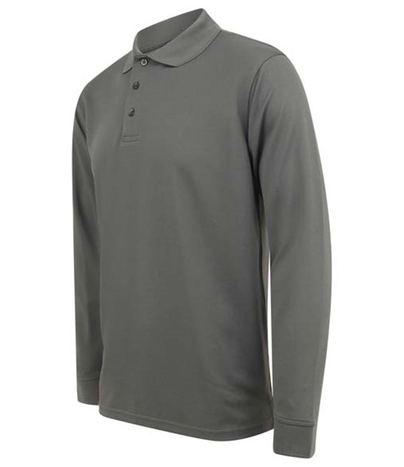 Unisex Long Sleeve Polo Shirts