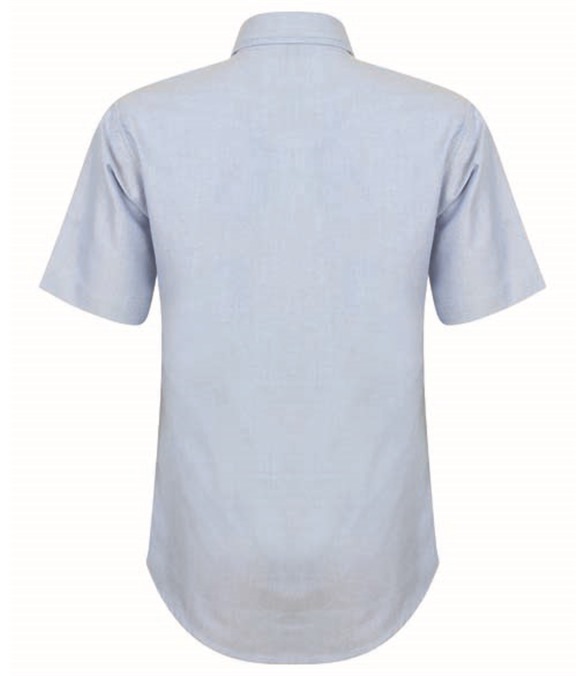 Women&#39;s short sleeve classic Oxford shirt