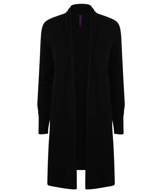 Women&#39;s longline open cardigan