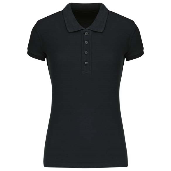 Women&#39;s organic piqu&#233; short sleeve polo shirt