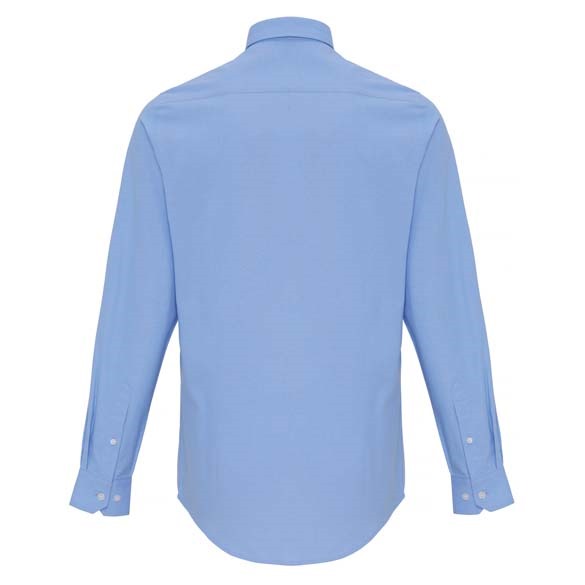 Cotton-rich Oxford stripes shirt