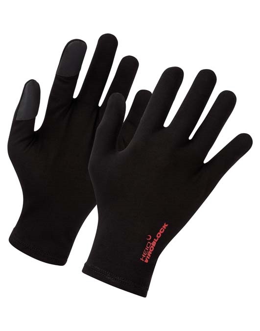 Touch gloves, powered by HeiQ Viroblock (one pair)