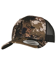YP Classics Veil Camo retro trucker cap (6606VC)