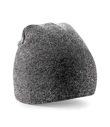 Two-tone pull-on beanie