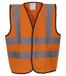 Kids hi-vis 2 b&b waistcoat (HVW100CH)
