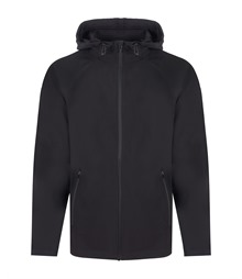 Technical zip-through hoodie