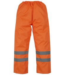 Hi-vis waterproof overtrousers (HVS462)