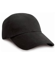 Junior low-profile heavy brushed cotton cap