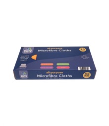 Easy-clean microfibre cloths (25-pack)