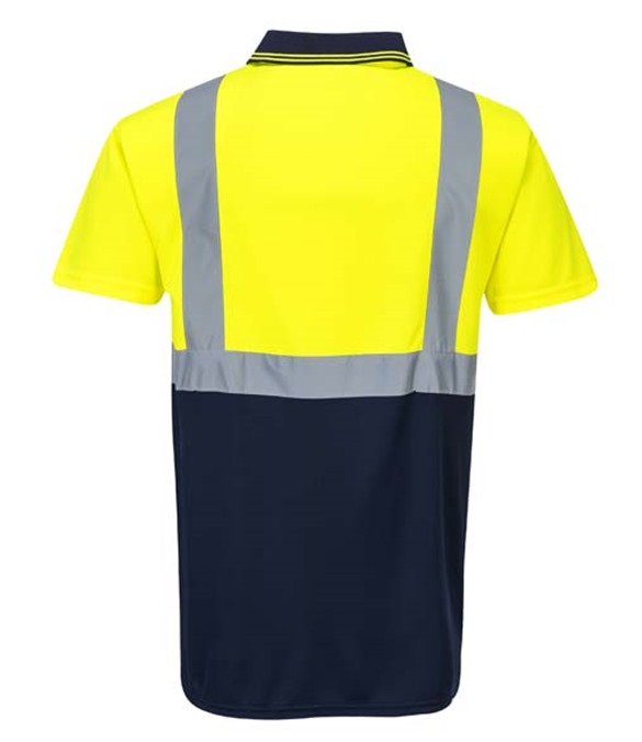 Hi-vis two-tone polo shirt (S479)