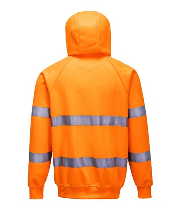 Hi-vis hooded sweatshirt (B304)