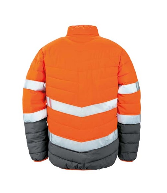 Soft padded safety jacket