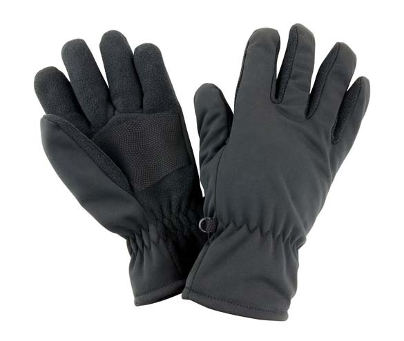 Softshell thermal glove