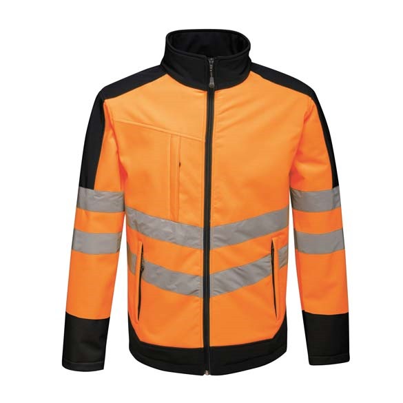 High-vis pro softshell