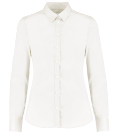 Embroidered Kempston Controls Women's Long Sleeve Office Shirt