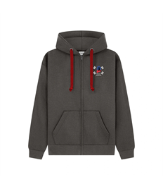 Moulton Taekwondo Adults Embroidered Zipped Hoodie