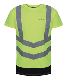 Prestige Embroidered Hi Viz T-shirt 