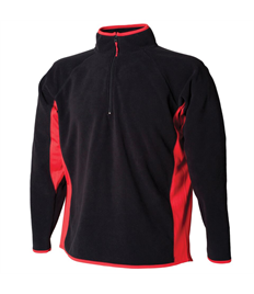 Rushden Runners Mens Black/Red Fleece