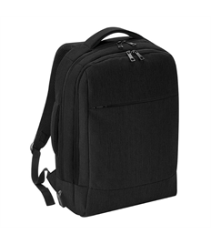Kempston Controls Branded Q Tech Charge Convertible Laptop Backpack 