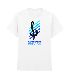 A Different Direction White T-shirt 