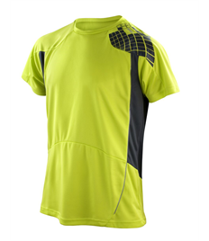 Rushden Runners Neon Lime/Grey Training T-Shirt