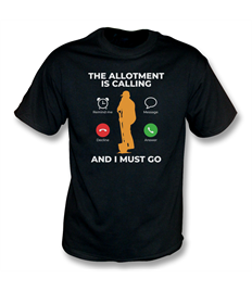 The Allotment Is Calling Organic T-shirt