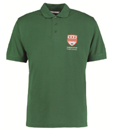 Thrapston Town Band Embroidered Unisex Bottle Green Polo Shirt Larger Sizes