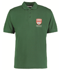 Thrapston Town Band Embroidered Unisex Bottle Green Polo Shirt 