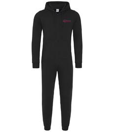 The Heights Embroidered Adult Onesie + Individual Name 