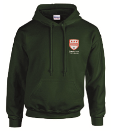 Thrapston Town Band Embroidered Unisex Bottle Green Pullover Hoodie 